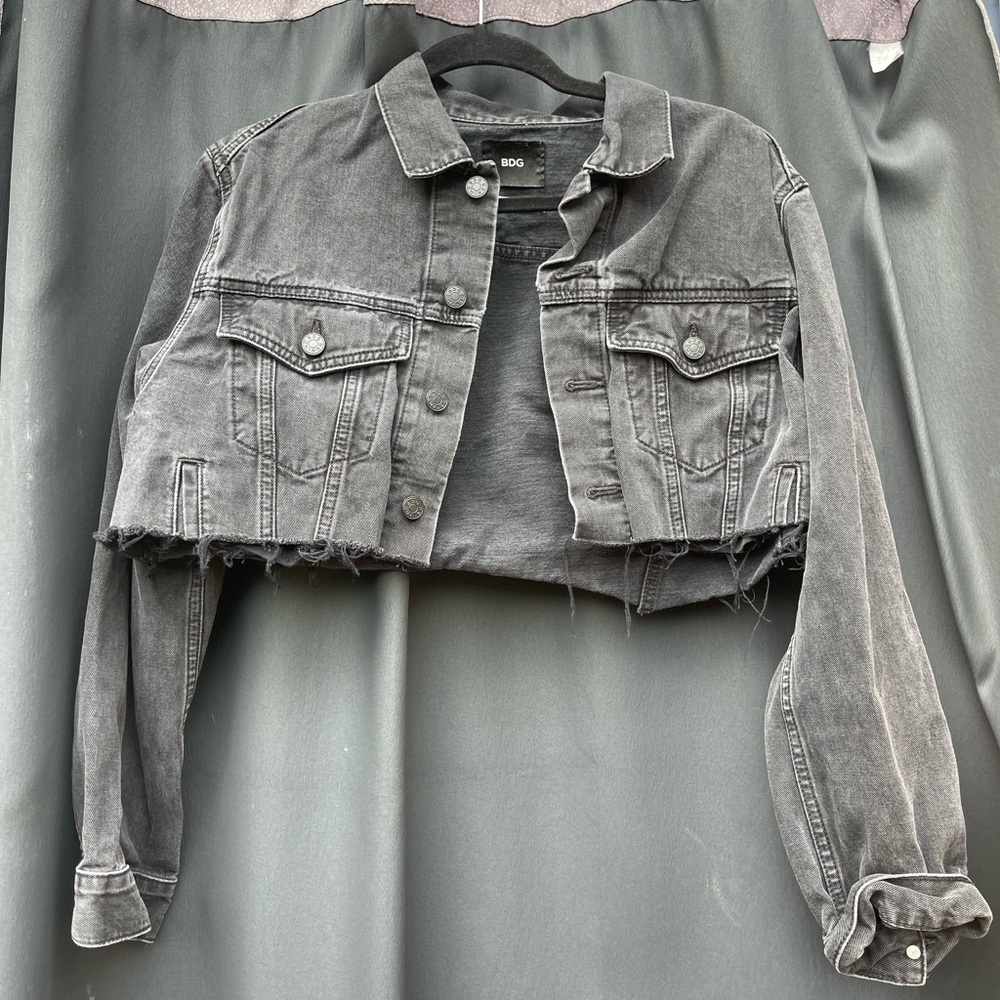 BDG Black Denim Jacket